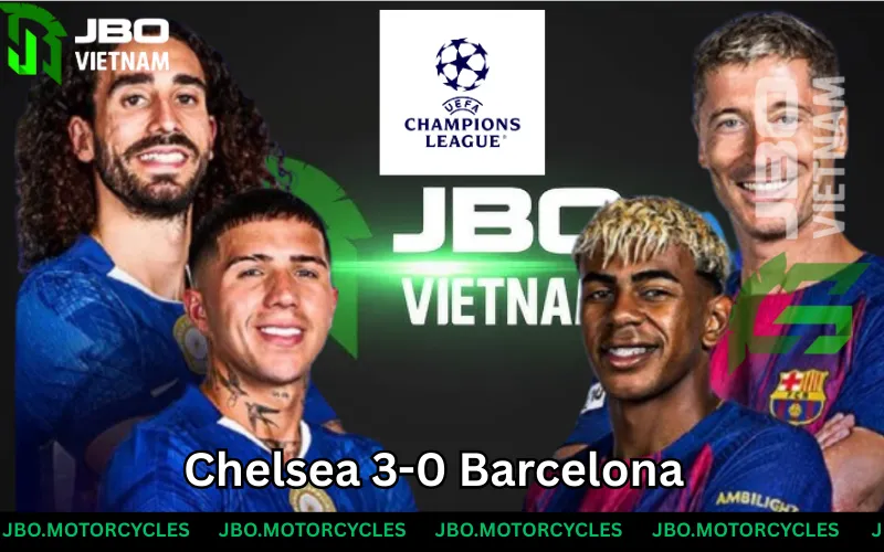 Chealsea vs barcelona JBO